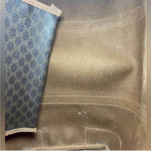 Vintage GUC Celine Macadam Monogram Boston & Pouch Set - Picture 11 of 15